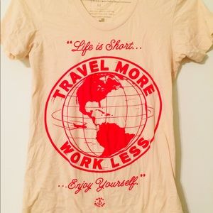 Life Is Short Travel More Graphic Tee